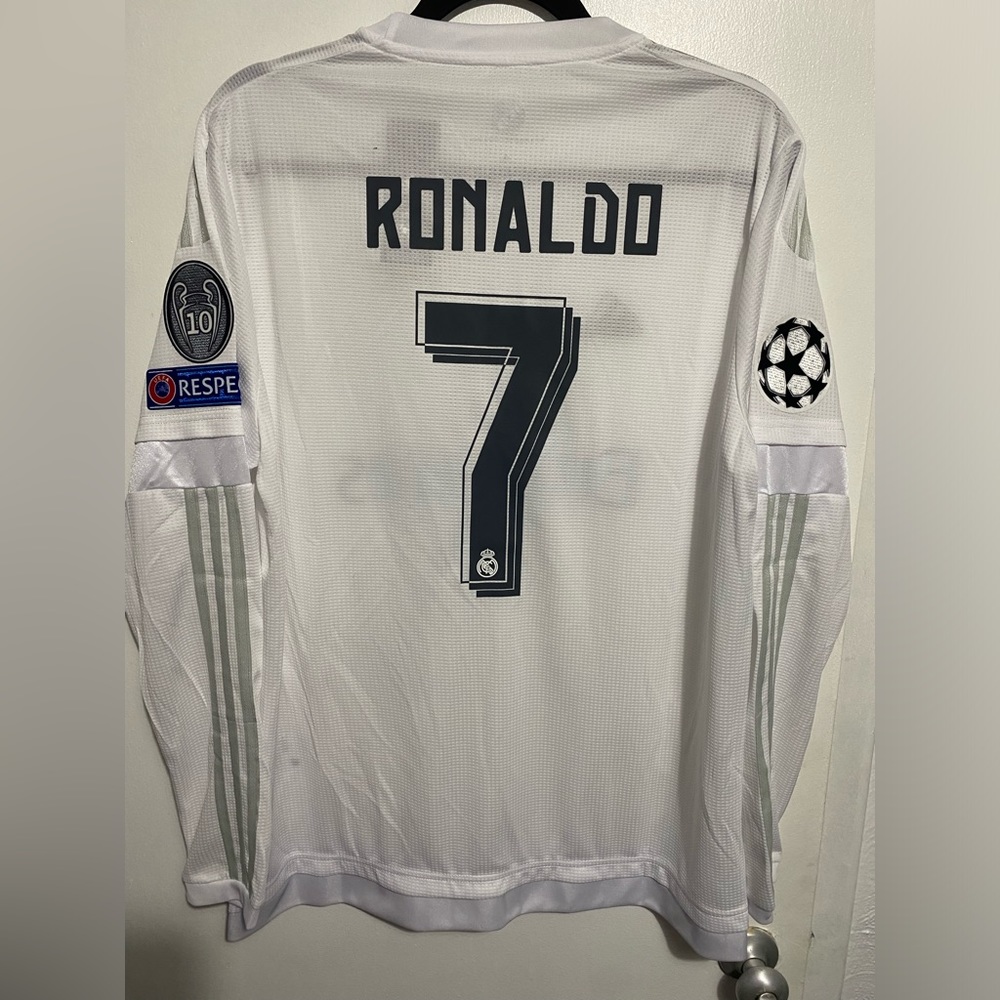 2015/16 REAL MADRID RONALDO XL HOME JERSEY
